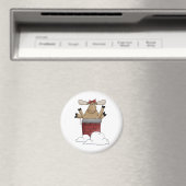 Aimant Critère de Noël ・ Moose & Chimney (In Situ (Lave-vaisselle))