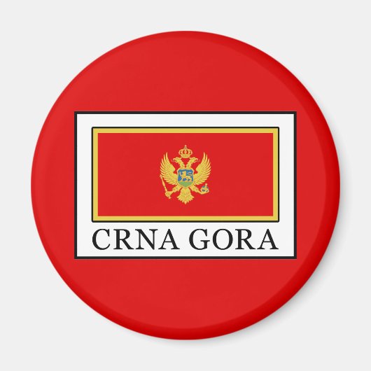 Aimant Crna Gora (Devant)
