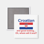 Aimant Croate de bonne apparence (Recto/Verso)