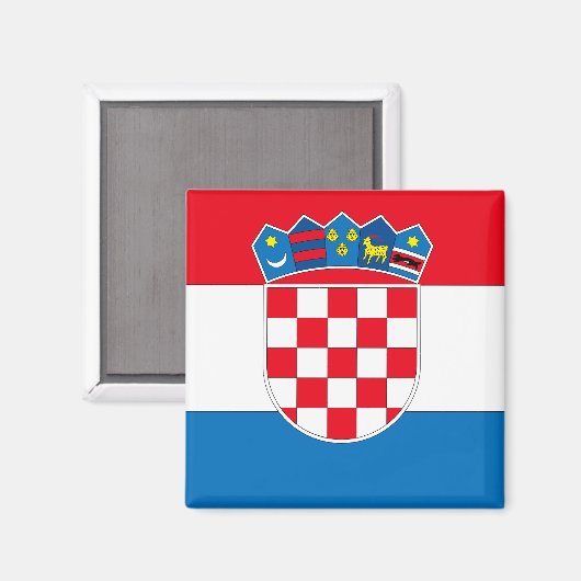 Aimant Croatie (Recto/Verso)