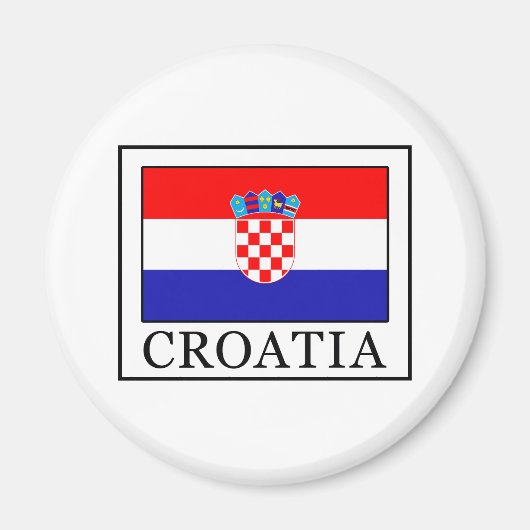 Aimant Croatie (Devant)