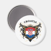 Aimant Croatie (Recto/Verso)