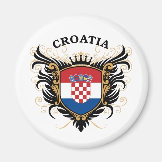 Aimant Croatie (Devant)