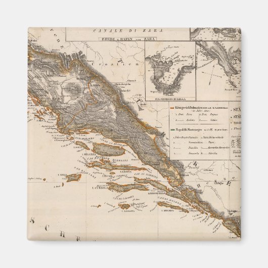 Aimant Croatie (Devant)