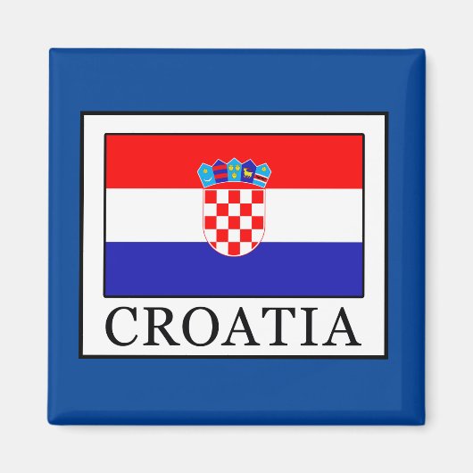 Aimant Croatie (Devant)