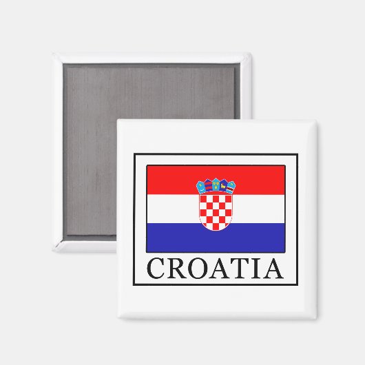 Aimant Croatie (Recto/Verso)