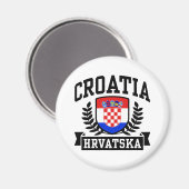 Aimant Croatie (Recto/Verso)