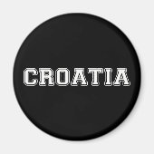 Aimant Croatie (Devant)