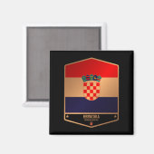 Aimant Croatie (Recto/Verso)