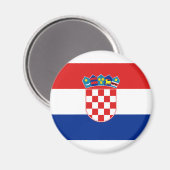 Aimant Croatie, Croatie (Recto/Verso)