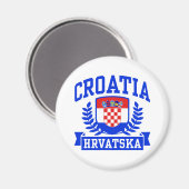 Aimant Croatie Hrvatska (Recto/Verso)