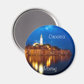Aimant Croatie magnifique, Rovinj (Recto/Verso)