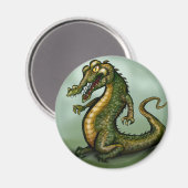 Aimant Crocodile (Recto/Verso)