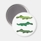 Aimant Crocodile (Recto/Verso)