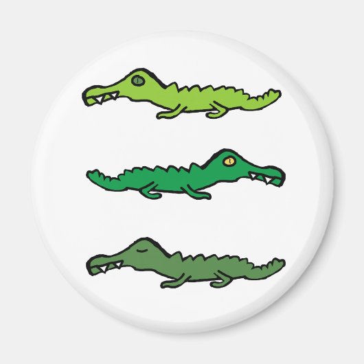 Aimant Crocodile (Devant)