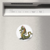 Aimant Crocodile de Noël (In Situ (Lave-vaisselle))