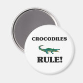 Aimant CROCODILES Règle ! (Recto/Verso)