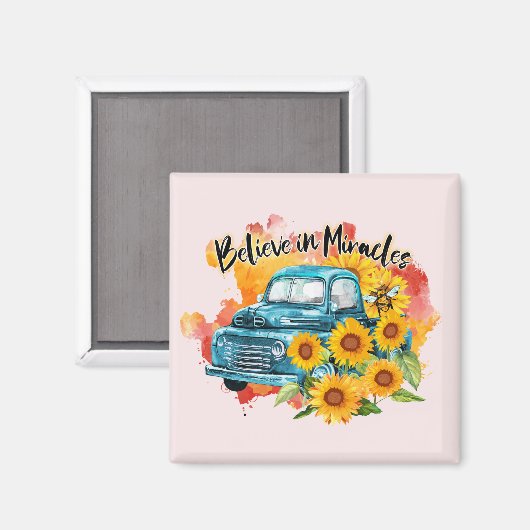 Aimant Croire aux miracles (Recto/Verso)