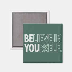 Aimant Croire En Soi-même Professeur Motivation Positive