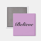 Aimant Croire l'aimant (Recto/Verso)