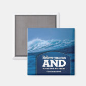 Aimant Croire l'aimant inspirant (Recto/Verso)