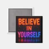 Aimant Crois en toi (Recto/Verso)