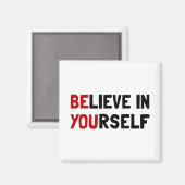 Aimant Crois En Toi-Même (Recto/Verso)