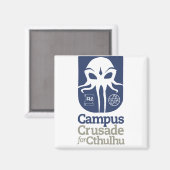 Aimant Croisade de campus pour Cthulhu (Recto/Verso)