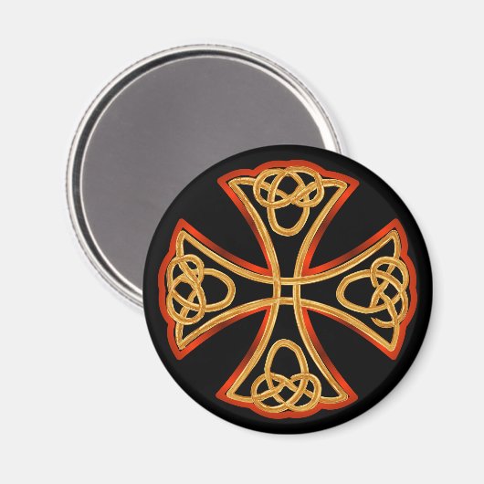 Aimant croisé celtique (Recto/Verso)