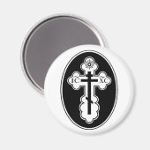 Aimant croisé orthodoxe (Recto/Verso)