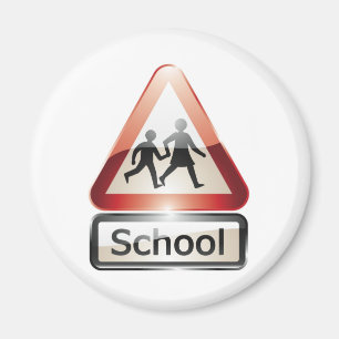 Aimant croisement d'école
