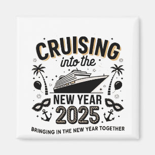 Aimant Croisière 2025 Créer des souvenirs ensemble en fam