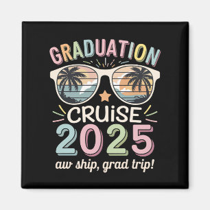 Aimant Croisière de fin d'études 2025 Équipe de croisière