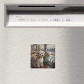 Aimant Croisière de Noël Biewsome Terrier : Pawsome Holid (In Situ (Lave-vaisselle))