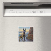 Aimant Croisière de Noël de Malinoi en Belgique : Pawsome (In Situ (Lave-vaisselle))