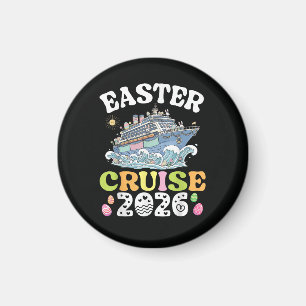 Aimant Croisière de Pâques 2026 Vacances Lapin Bateau Pri