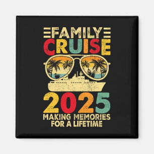 Aimant Croisière en famille 2025 Jumelage de la famille E