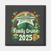 Aimant Croisière en famille 2025 St. Patrick’s Matching L (Devant)