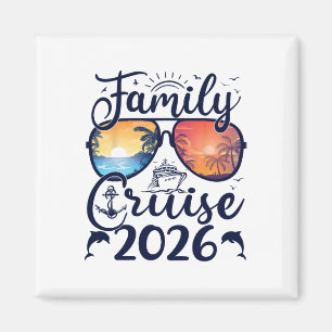 Aimant Croisière en famille 2026 Vacances d'été en famill