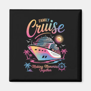 Aimant Croisière en famille créant des souvenirs ensemble