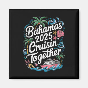 Aimant Croisière familiale aux Bahamas ensemble en été 20