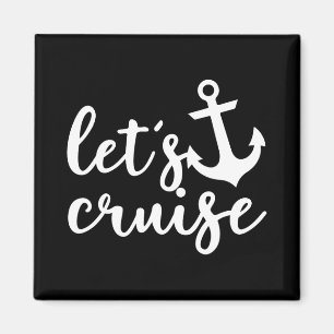 Aimant Croisière familiale en couple pour vacances bateau