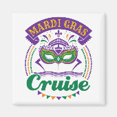 Aimant Croisière Mardi Gras (Devant)