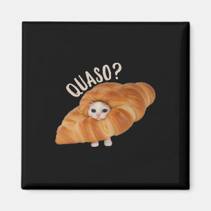 Aimant Croissant Quasocat Mème Pour Femmes Croissan Vinta