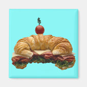 Aimant Croissant Sandwich (Devant)