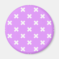 Croix blanches sur lilas