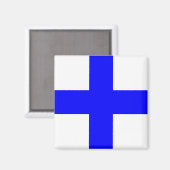 AIMANT CROIX BLUE XRAY (Recto/Verso)