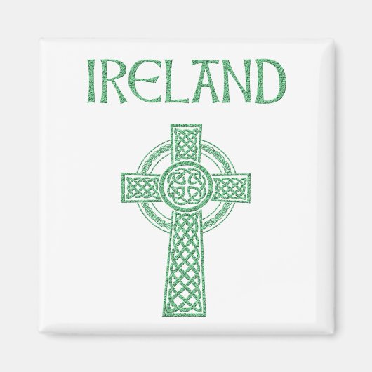 Aimant Croix Celtique Irlande (Devant)
