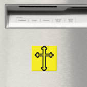 Aimant Croix chrétienne noire (In Situ (Lave-vaisselle))