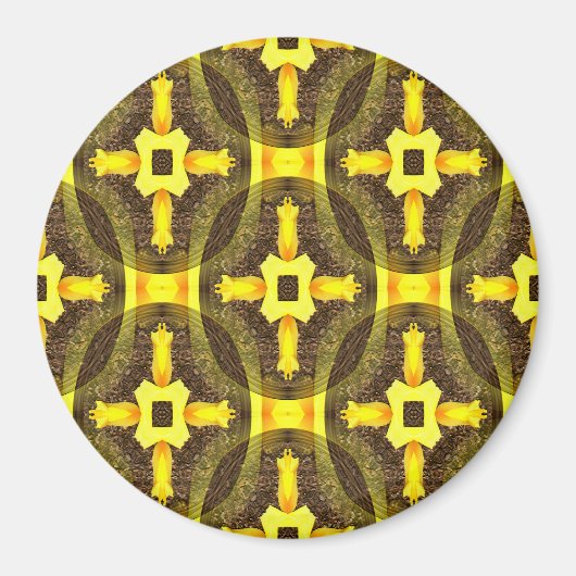 Aimant Croix de jonquille..... (Devant)